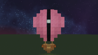 Minecraft Tiny Pink Ballon Schematic (litematic)